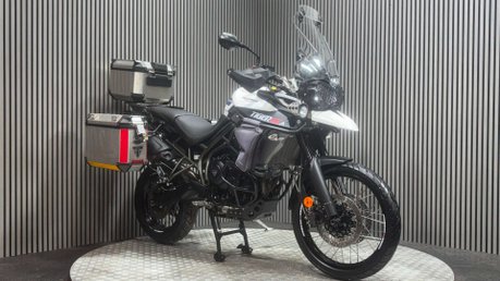 Triumph Tiger 2017 XCA Adventure bike 37K full metal luggage 800cc 2