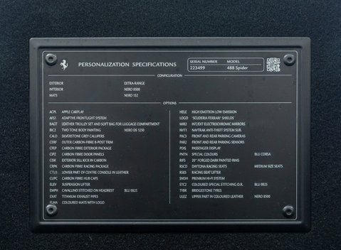 Ferrari 488 SPIDER 49