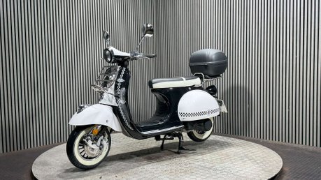 Ajs MODENA 2021 ONLY 800 MILES MODERN RETRO SCOOTER 125CC MOT OCTOBER 2027 6