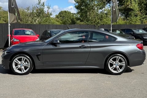 BMW 4 Series 435D XDRIVE M SPORT -ADAPTIVE SUSPENSION -CORAL RED LEATHER  8