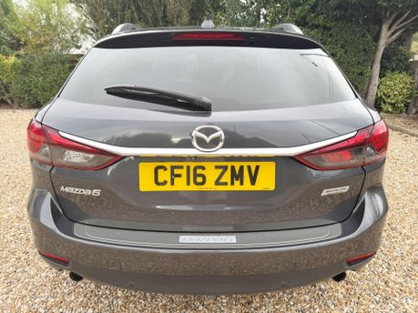 Mazda 6 2.2 SKYACTIV-D Sport Nav Tourer Auto Euro 6 (s/s) 5dr 9