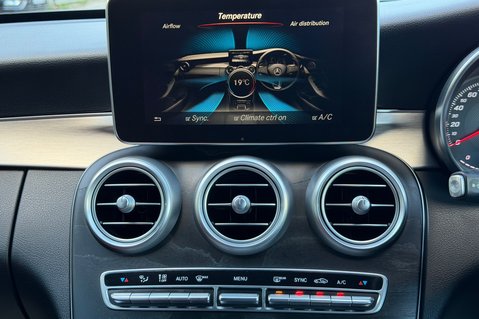 Mercedes-Benz C Class C 200 AMG LINE PREMIUM PLUS - MAGNO GREY FACTORY PAINT -ARMYTRIX EXHAUST 47