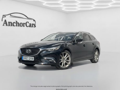 Mazda 6 2.2 SKYACTIV-D Sport Nav Estate 5dr Diesel Auto Euro 6 (s/s) (175 ps)