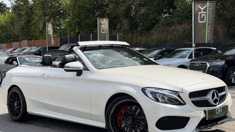Mercedes-Benz C Class C 250 D AMG LINE PREMIUM PLUS CABRIOLET - 19 INCH ALLOYS - FULL SERVICE HIS 