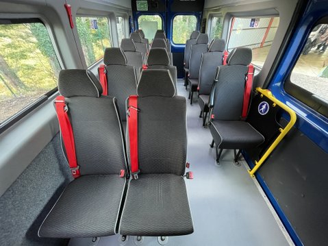 Peugeot Boxer BLUE HDI 440 L4H2 17SEAT LIGHTWEIGHT MINIBUS with Telescopic ramps. Euro 6 29