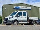 Ford Transit Tipper Crew Cab LWB L3 Leader 350 Dual Rear Wheel Tow Bar EURO 6 2