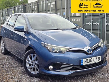 Toyota Auris 1.8 VVT-h Business Edition Hatchback 5dr Petrol Hybrid CVT Euro 6 (s/s) (Sa 1
