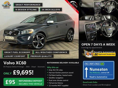 Volvo XC60 D5 POLESTAR EDITION R-DESIGN LUX NAV AWD AUTO 2