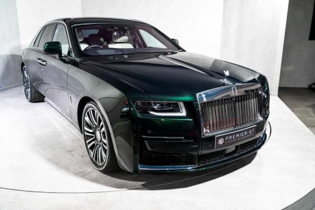 Rolls-Royce Ghost V12. FULL PPF. STARLIGHT. H, C & M SEATS. REAR ENTERTAINMENT. HUD. 37