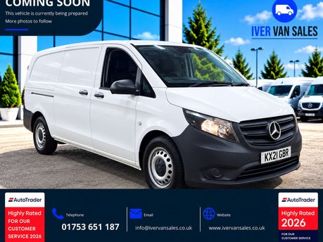 Mercedes-Benz Vito 2.0 116 CDI Progressive Panel Van 5dr Diesel G-Tronic RWD L3 Euro 6 (s/s) (