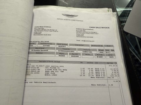 Aston Martin Vantage 4.3 Vantage V8 Auto 2dr ROADSTER 142