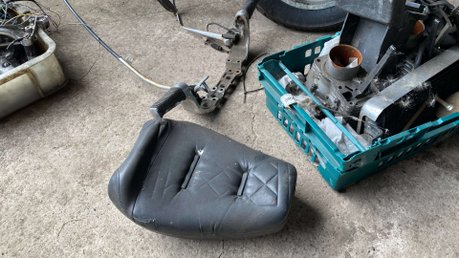 Suzuki GS 1991 PARTS BIKE 20K ROLLING CHASSIS CLASSIC 3