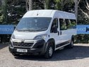 Citroen Relay L4H2 17 Seat Lightweight Minibus with Mesh Ramp, Nav, Cams, Cruise, A/C