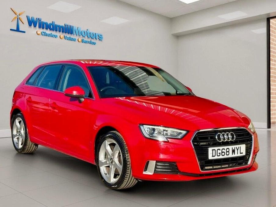 2018 Audi A3 exterior view