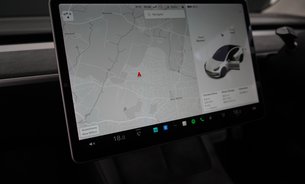 Tesla Model 3 PERFORMANCE Alcantara Dash and Door Trims Swivel Screen Mount  23