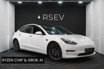 Tesla Model 3 LONG RANGE AWD Ryzen GROK AI One Owner Heat Pump Adaptive LEDs VAT Q