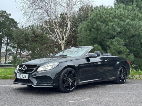 Mercedes-Benz E Class 2.1 E220d AMG Line Edition Cabriolet G-Tronic+ Euro 6 (s/s) 2dr 18