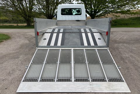 Vauxhall Movano L3H1 F3500 Lawn Mower Beavertail Truck 11