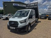 Ford Transit Tipper [SOLD MT] Crew Cab LWB L3 Leader 350 Dual Rear Wheel Tow Bar EURO 6 3