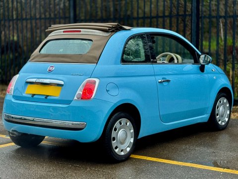 Fiat 500 0.9 TwinAir Colour Therapy Convertible 2dr Petrol Dualogic Euro 5 (s/s) (85 6