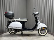 Ajs MODENA 2021 ONLY 800 MILES MODERN RETRO SCOOTER 125CC MOT OCTOBER 2027 1