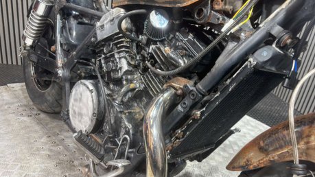 Kawasaki VN 750 VULCAN 750 1984 PROJECT CHOP BREAKER PARTS BIKE 750CC CRUISER 19