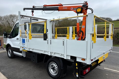 Ford Transit 350 Srw L2 130ps Dropside with PH150 Crane 6