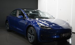 Tesla Model 3 Long Range Tow Bar! Enhanced AP Heat Pump Deep Metallic Blue  9
