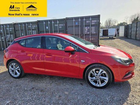 Vauxhall Astra 1.4i Turbo SRi Hatchback 5dr Petrol Auto Euro 6 (s/s) (150 ps) 12