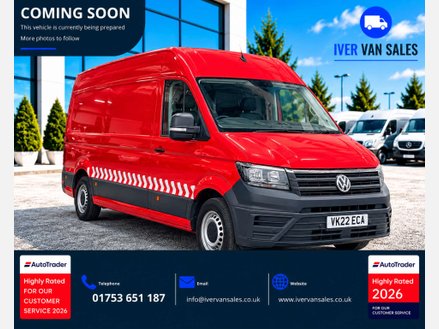 Volkswagen Crafter 2.0 TDI CR35 Trendline Panel Van 5dr Diesel Manual RWD MWB Euro 6 (s/s) (14