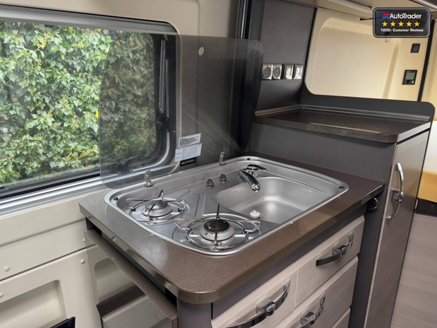 Hobby Vantana Fiat|2 Berth|4 Belt|Rear Tranverse Bed|Awning|Solar Panel|TV Ariel 13