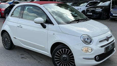 Fiat 500 LOUNGE DUALOGIC -£20 ROAD TAX - RARE AUTOMATIC CABRIOLET 
