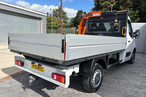 Vauxhall Movano R3500 L2 145 ps Dropside Truck with PH FV500 Swing Lift 6