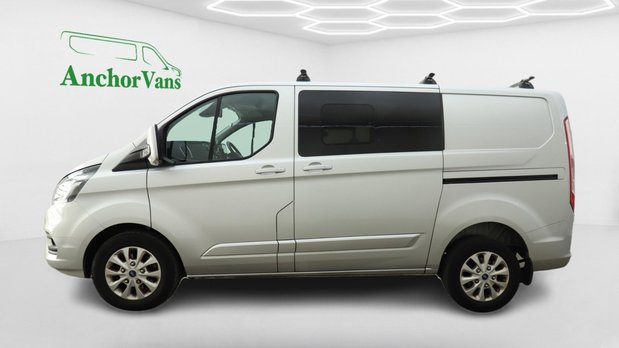 Ford Transit Custom Crew Cab AUTO SWB L1H1 Low Roof Limited 320 Air Con Alloys Sensors Cam EURO 7