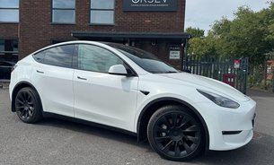 Tesla Model Y LONG RANGE AWD White Interior 20" Induction Alloys Acceleration Boost GROK 1