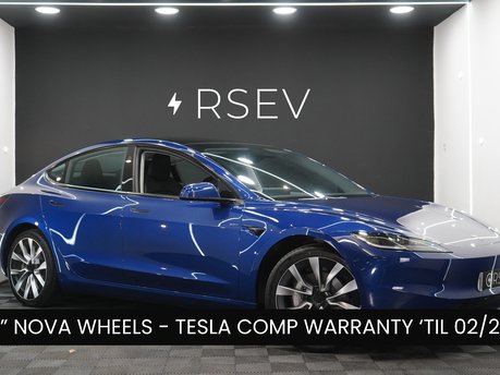 Tesla Model 3 LONG RANGE AWD 19’’ Nova Wheels One Owner Ventilated front Seats Pano Roof