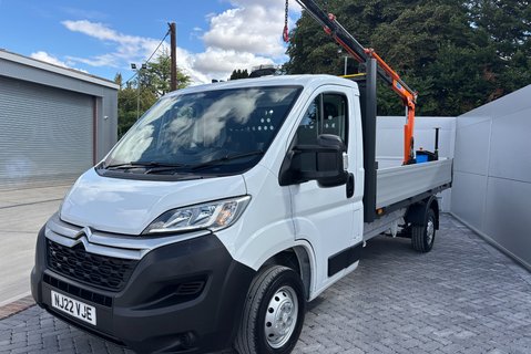 Citroen Relay 35 L3 140 ps Dropside - PH110 Crane - Air Con 5