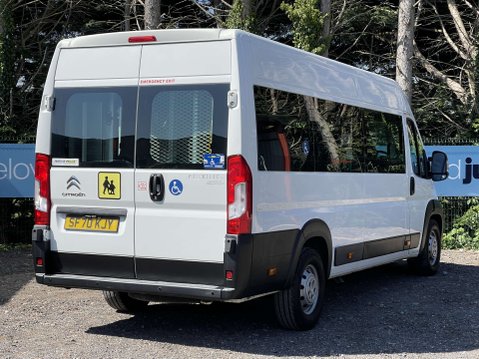 Citroen Relay 40 L4H2 17SEAT LIGHTWEIGHT MINIBUS NON-D1 with FULL MESH RAMP, A/C, CAMERA. 16
