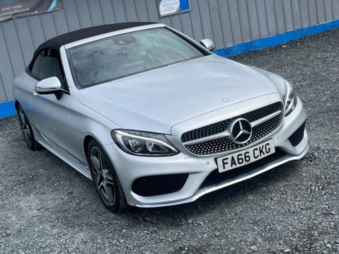 Mercedes-Benz C Class 2.1 C220d AMG Line (Premium Plus) Cabriolet G-Tronic+ Euro 6 (s/s) 2dr 45