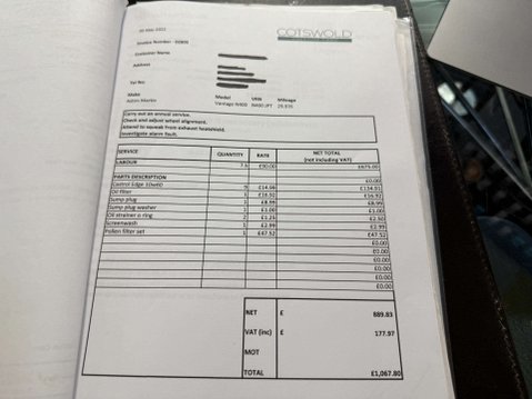 Aston Martin Vantage 4.3 Vantage V8 Auto 2dr ROADSTER 137