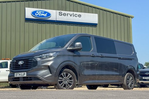 Ford Transit Custom Crew Cab LWB L2H1 Low Roof Limited 320 Air Con Alloys Camera EURO 6
