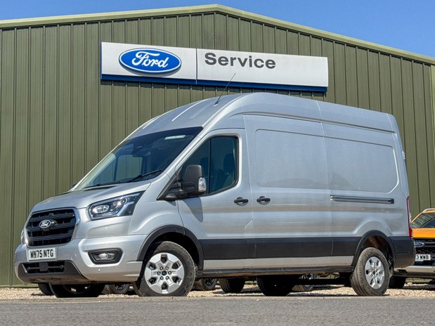 Ford Transit AUTO LWB L3H3 High Roof Limited 350 A/C Alloys Camera Nav Sensors EURO 6 1