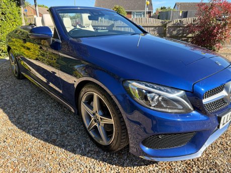 Mercedes-Benz C Class 2.1 C220d AMG Line Cabriolet Euro 6 (s/s) 2dr 7