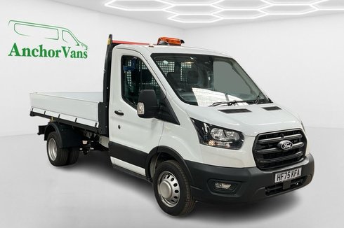 Ford Transit Tipper MWB L2 Leader 350 AIR CON Dual Rear Wheel Camera Tow Bar EURO 6
