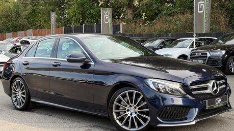 Mercedes-Benz C Class C250 D AMG LINE PREMIUM - 10 SERVICES - 2 OWNERS - LIGHT INTERIOR 