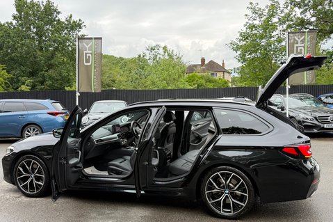 BMW 5 Series 520D M SPORT TOURING -FULL SERVICE HISTORY -TWIN DASHCAMS -GHOST -BIG AUDIO 18