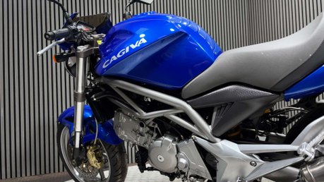 Cagiva Raptor 2007 ONLY 15K MOT SEPTEMBER 2027 LIGHTWEIGHT NAKED 650CC 12