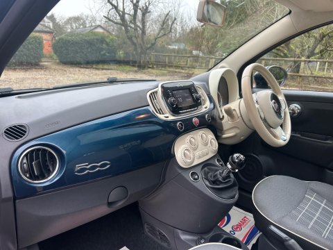 Fiat 500 1.2 Lounge Euro 6 (s/s) 3dr 9