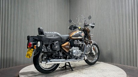 Royal Enfield Classic 2023 LESS THAN 2K OUTSTANDING CONDITION PANNIERS SCREEN ETC 350CC 6