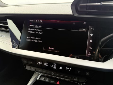 Audi A3 1.4 TFSIe 40 S line Sportback 5dr Petrol Plug-in Hybrid S Tronic Euro 6 (s/ 39